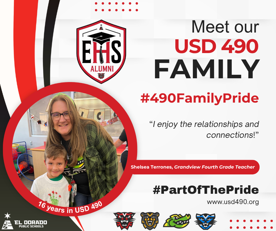 Meet our USD 490 Family Pride member Shelsea Terrones