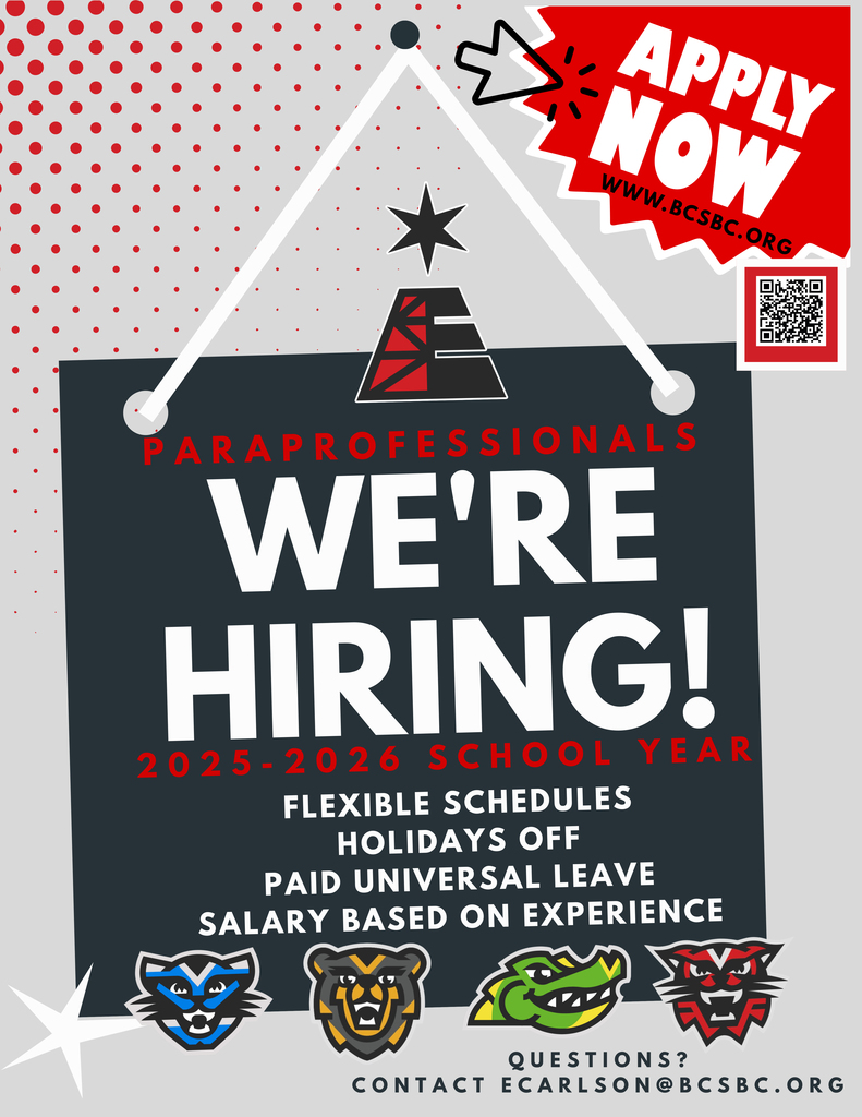 We're hiring paras