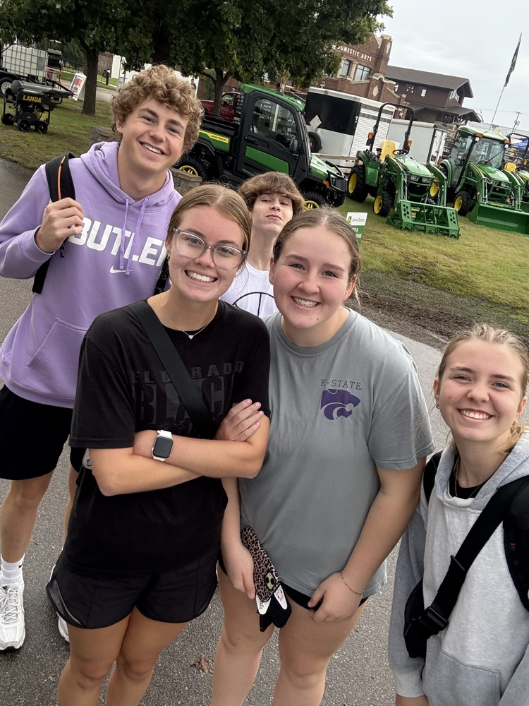 students at the state fair