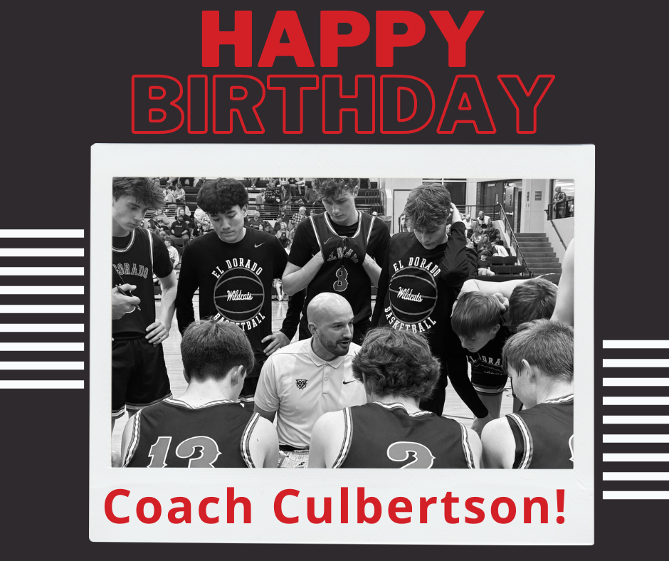 Happy birthday Coach Culbertson!