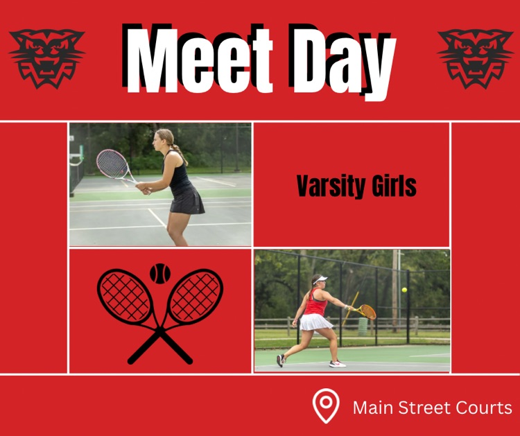tennis game day graphic