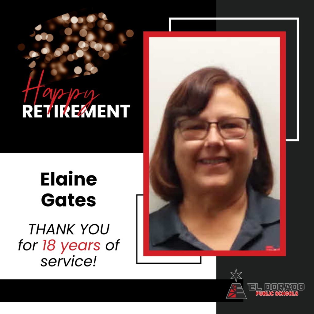 Elaine Gates retirement after 18 years