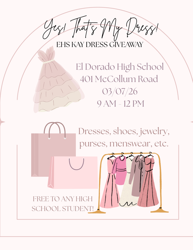 Yes! That's My Dress! formalwear giveaway flyer. Details in post.