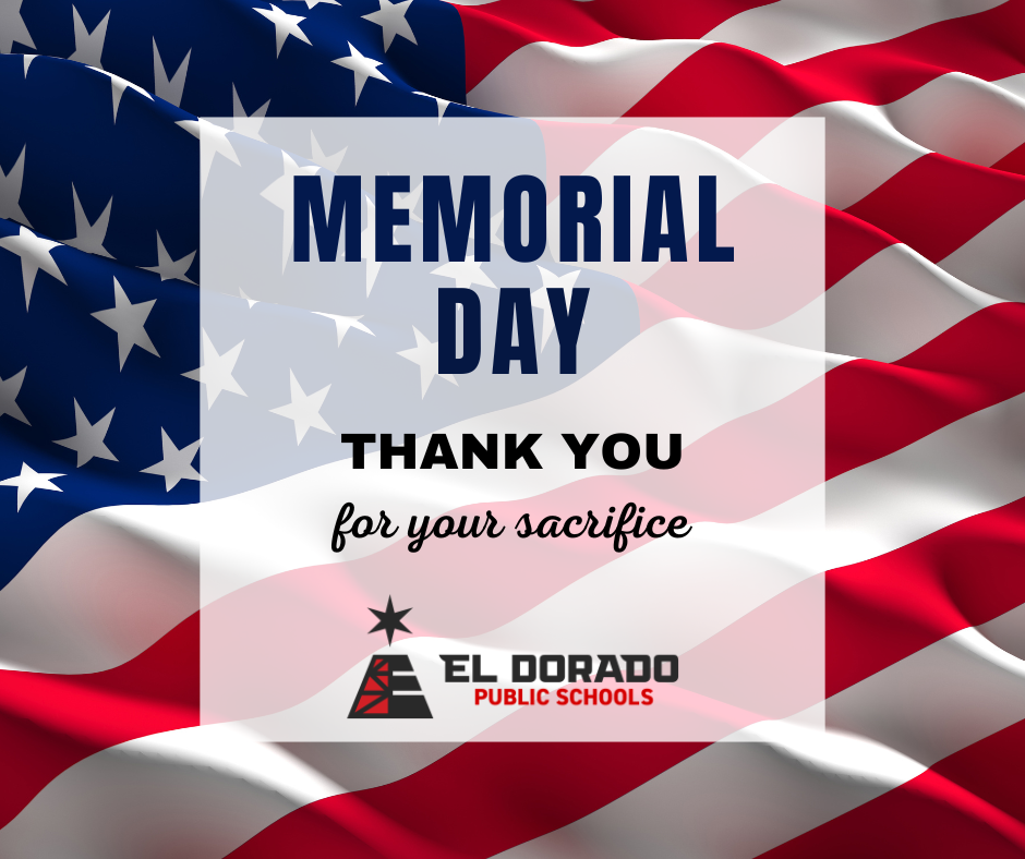 Memorial Day Thank you for your sacrifice
