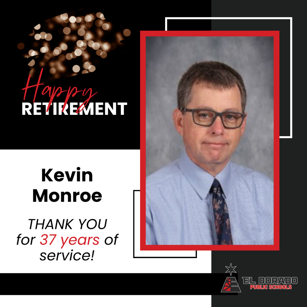 Kevin Monroe retirement graphic