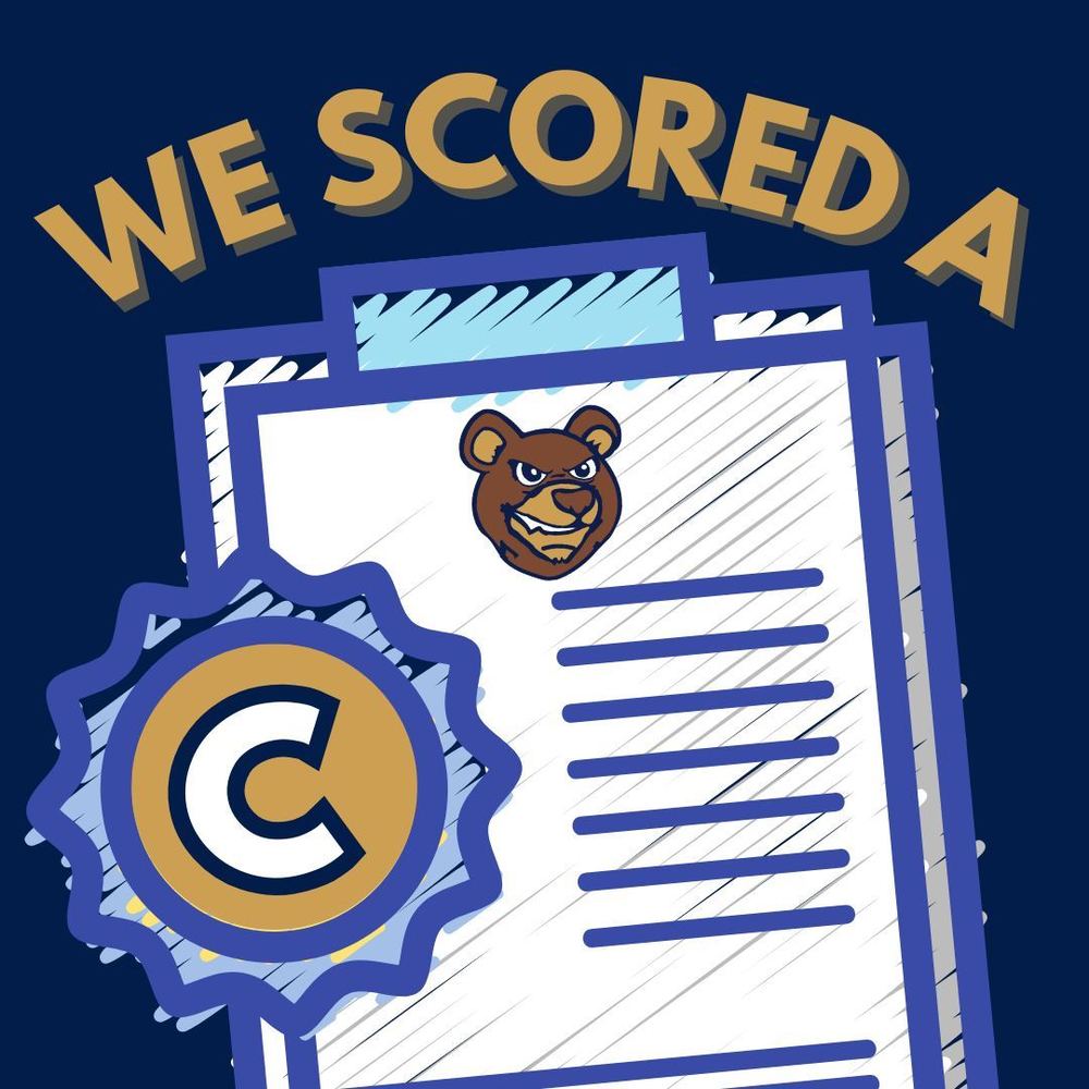 we scored a C