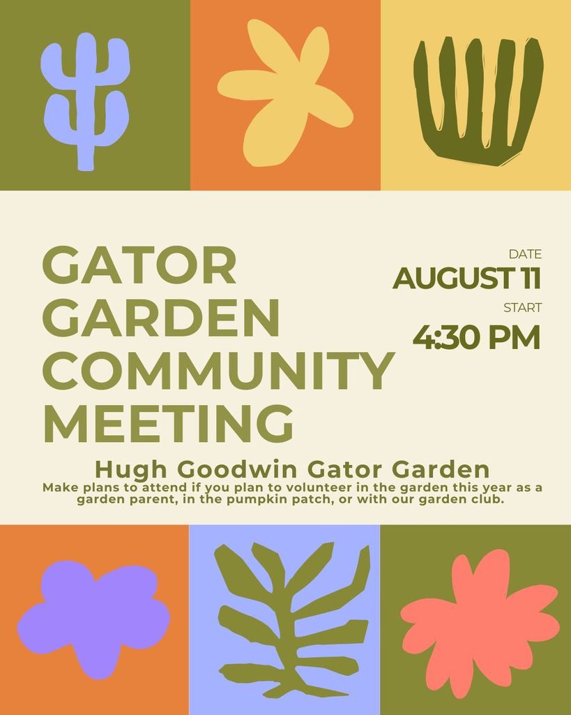 gator garden meeting