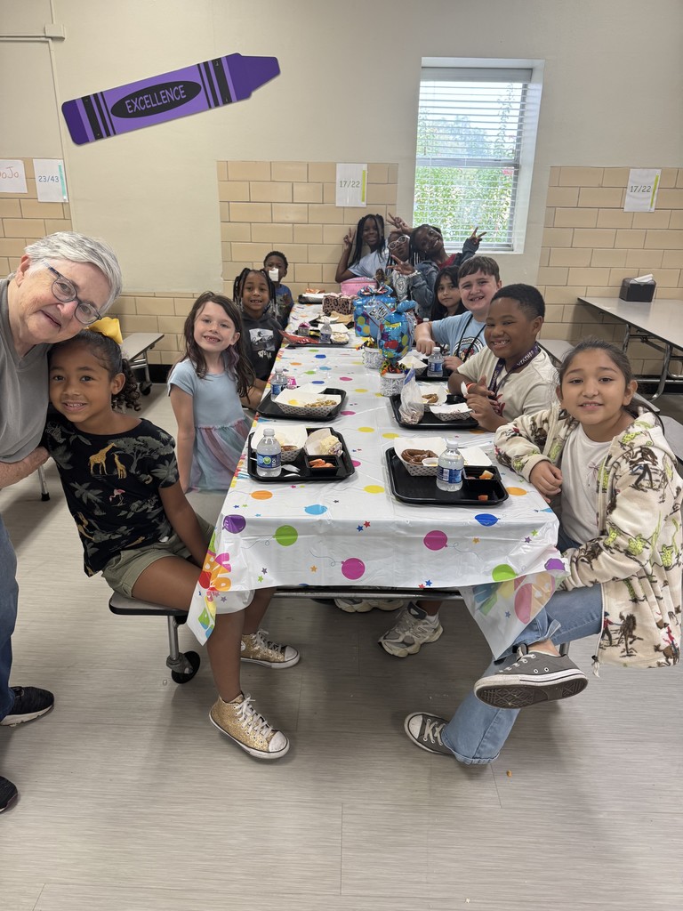 2nd Grade Birthday Lunch 