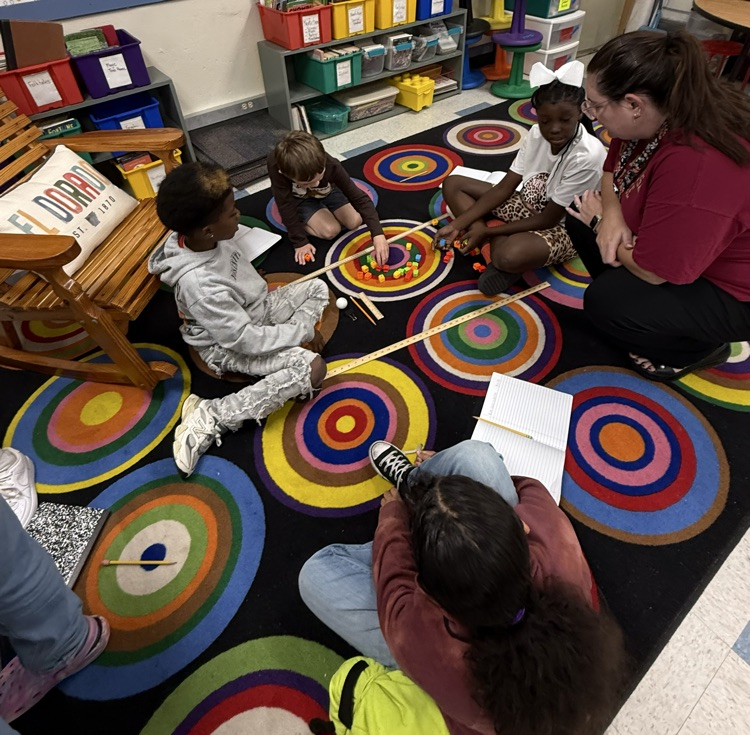 students testing a scientific experiment