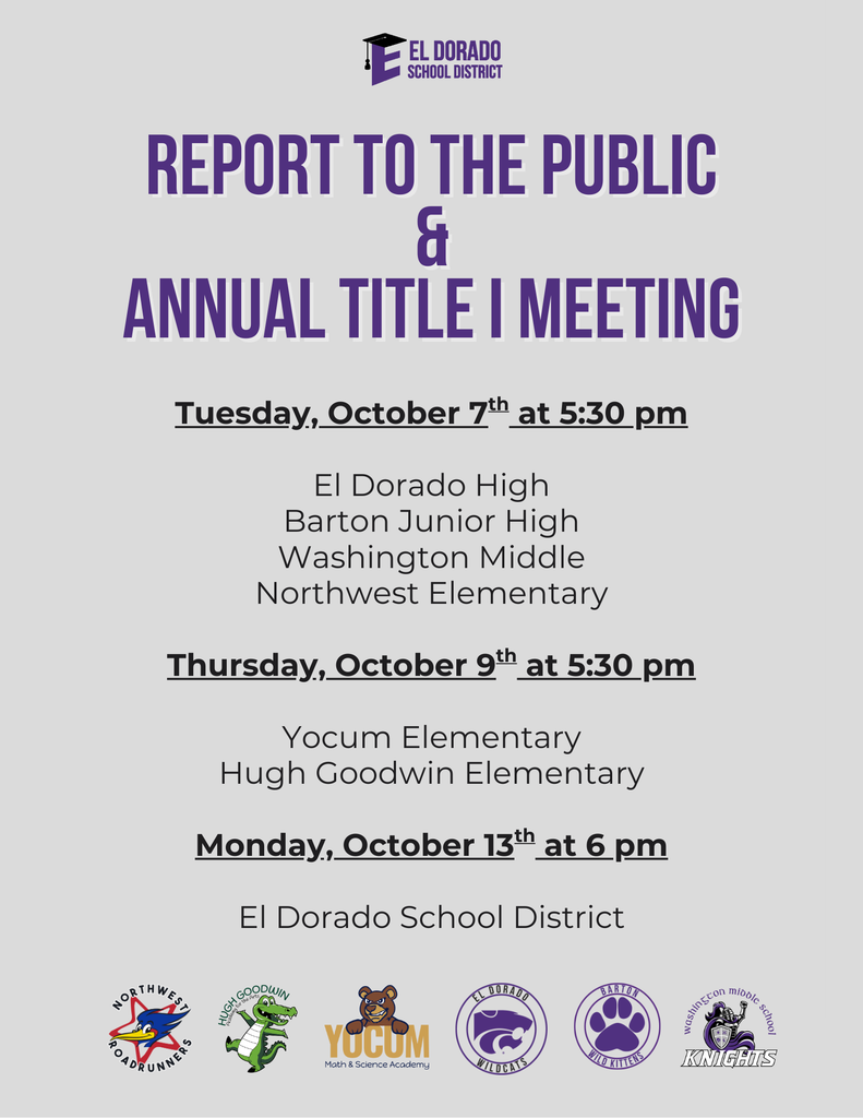 REPORT TO PUBLIC 2025 DATES