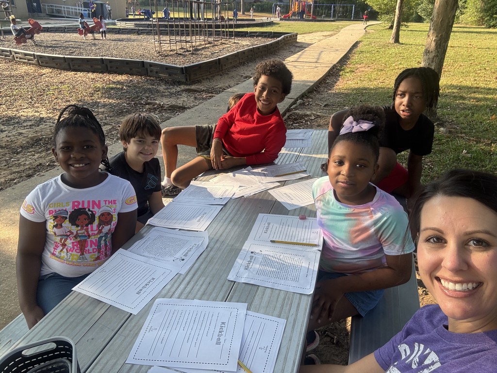 Fourth Grade RTI Group outside