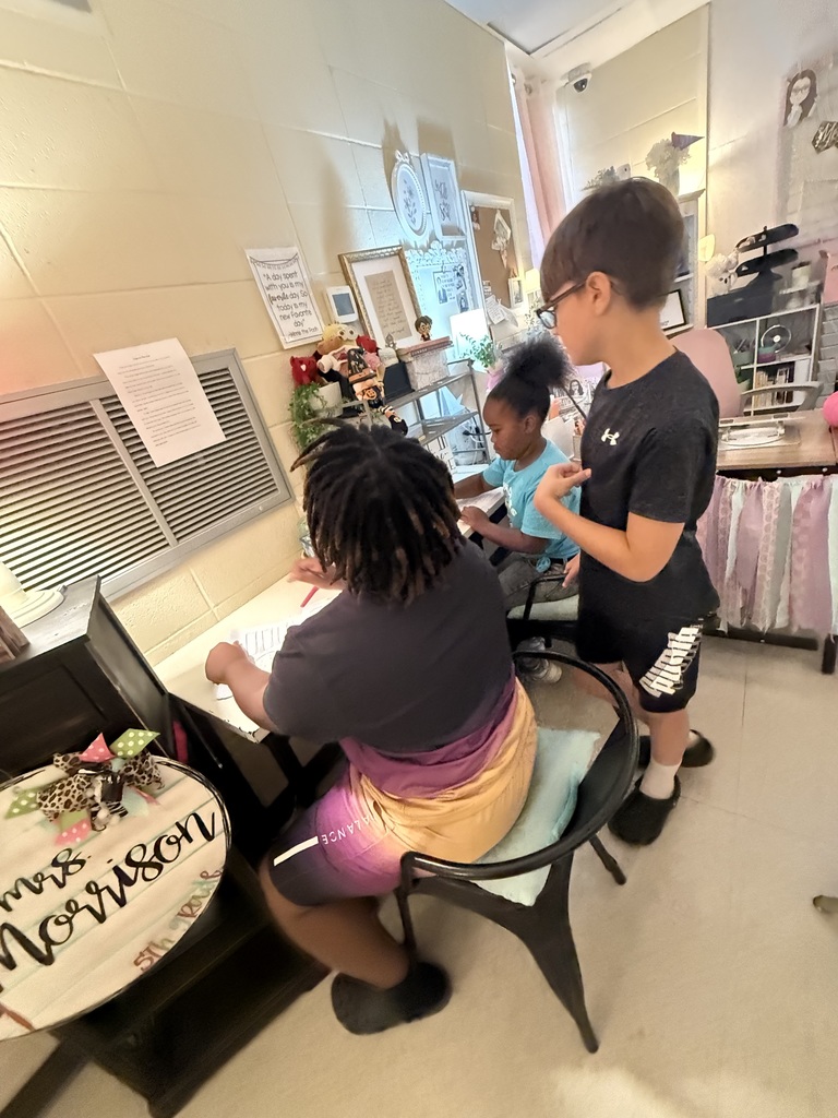 students working