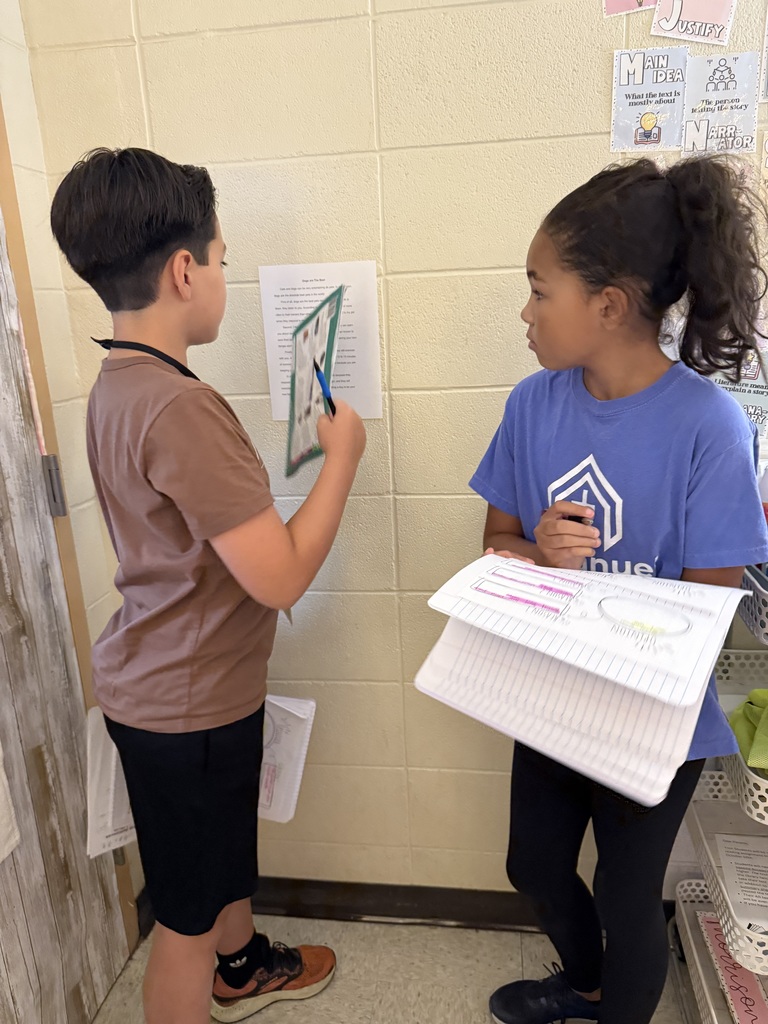 students working