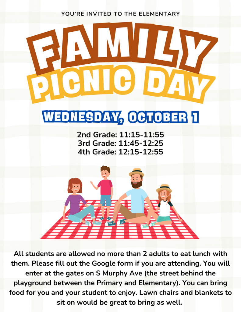 family picnic day flyer