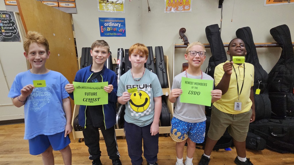 Orchestra students