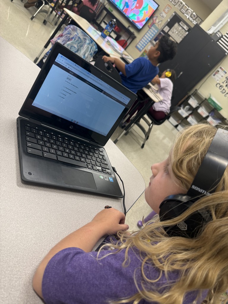 Kimber Taking an AR Test