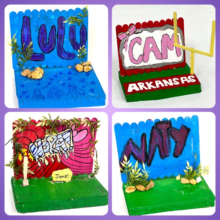 miniature graffiti fences
