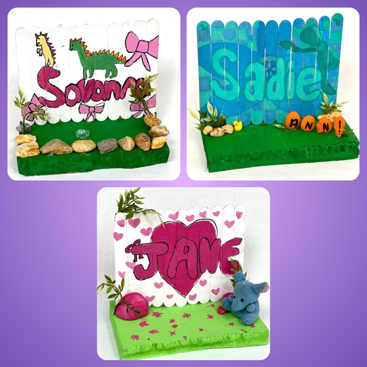 miniature graffiti fences