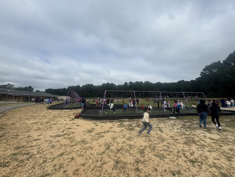 children playing on playground