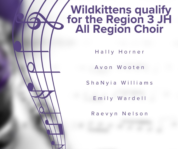 All-Region Choir Students 