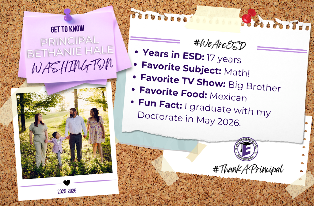 PRINCIPALS MONTH FEATURE - BETHANIE HALE