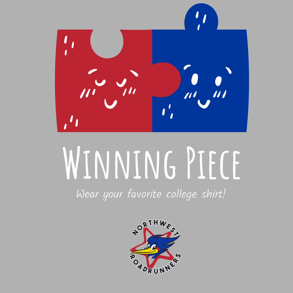 Winning Piece- wear your college shirt