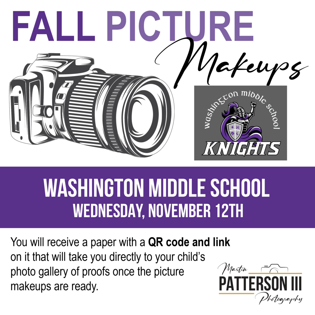 Fall picture makeups are November 12th