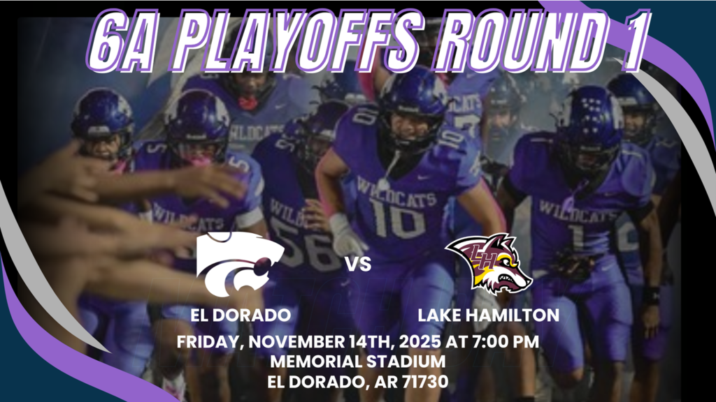 EHS FOotball playoff game - november 14th at 7 pm at home!