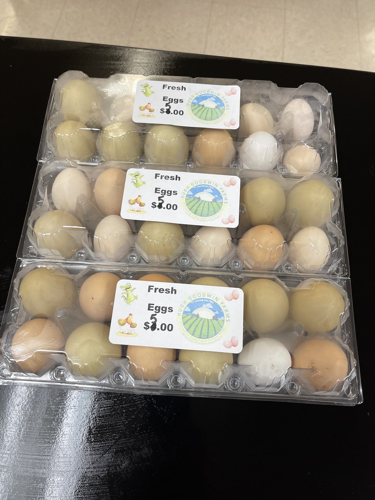 Eggs for sale at HG
