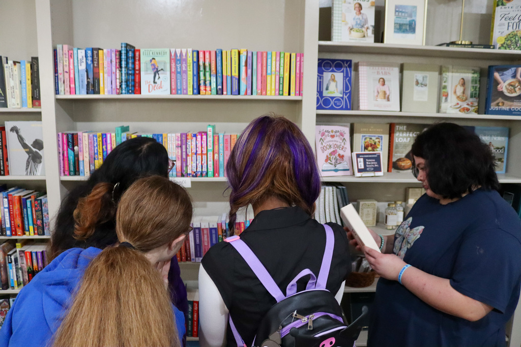 EHS Book CLub Visits the 1988