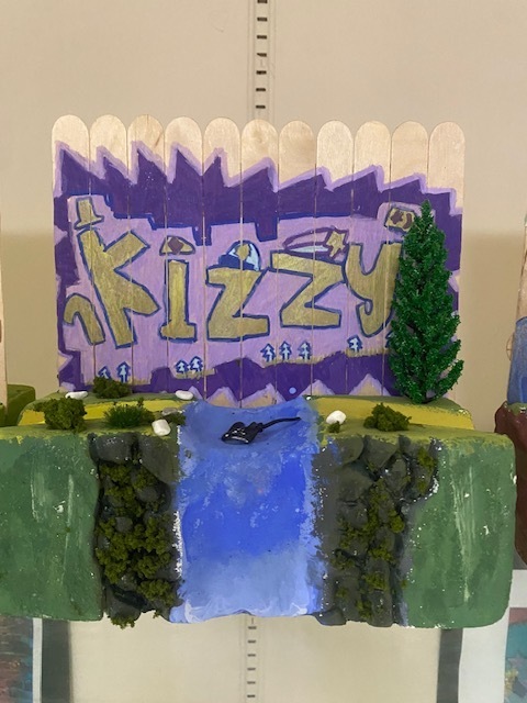 Installation/Mural Art - Kizzy Waterfall