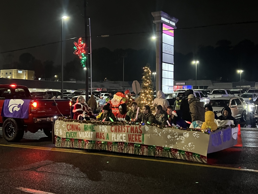 Wildcats United in the Christmas Parade