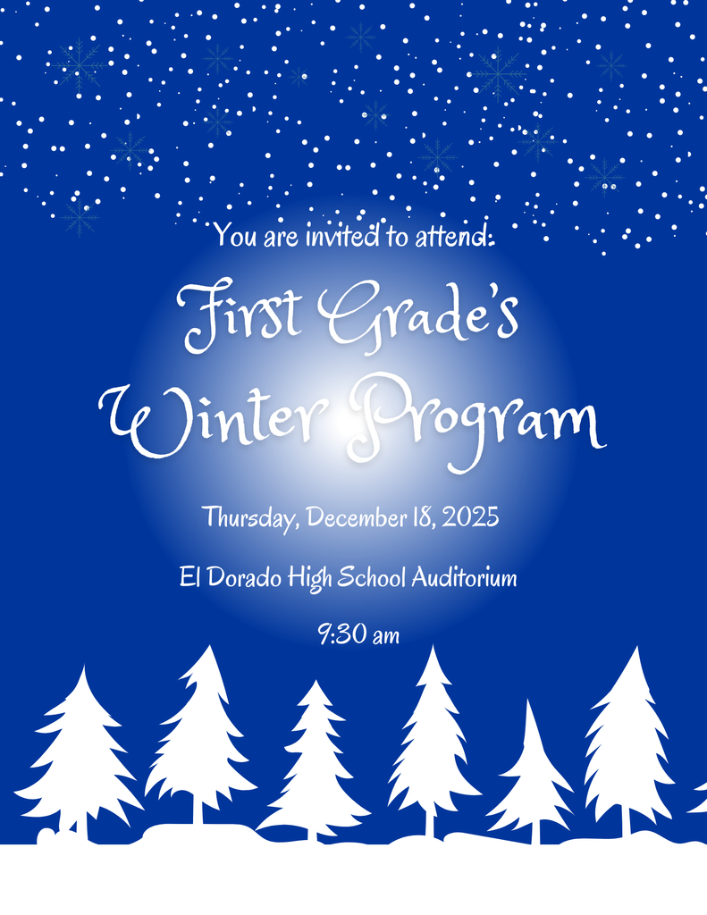 First Grade's Winter Program