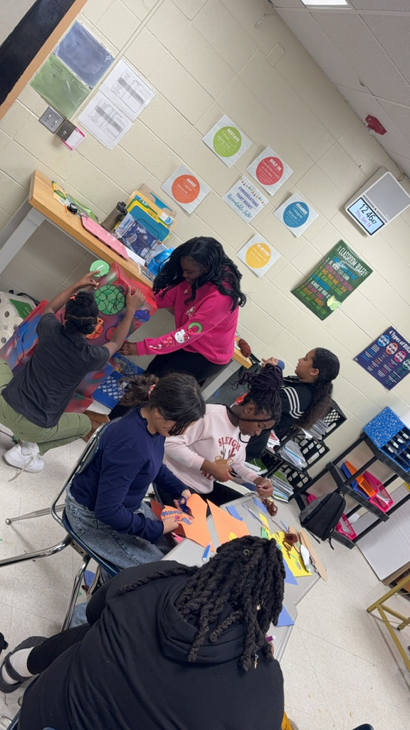 students building things