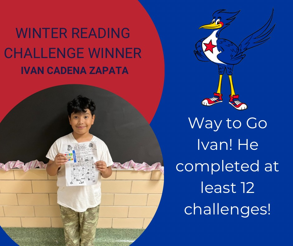 Reading Challenge Winner