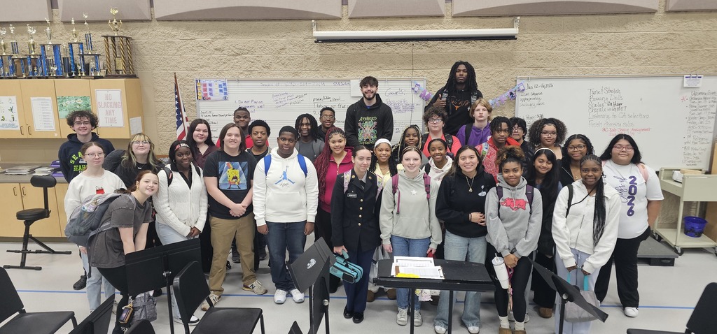 Congratulations to our Senior High Band students! 