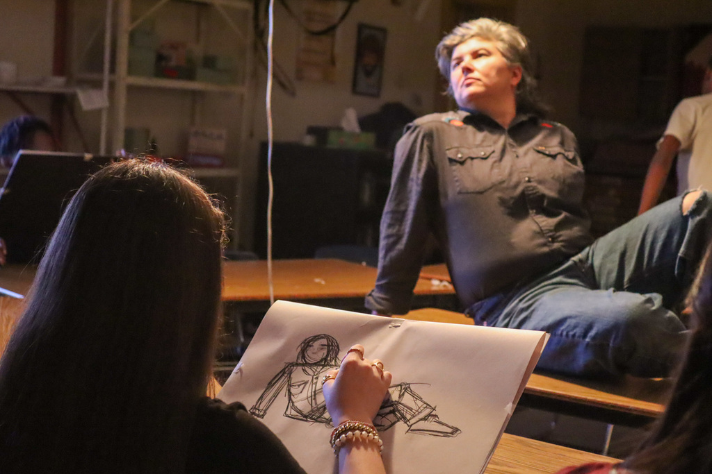 bjh students drawing 