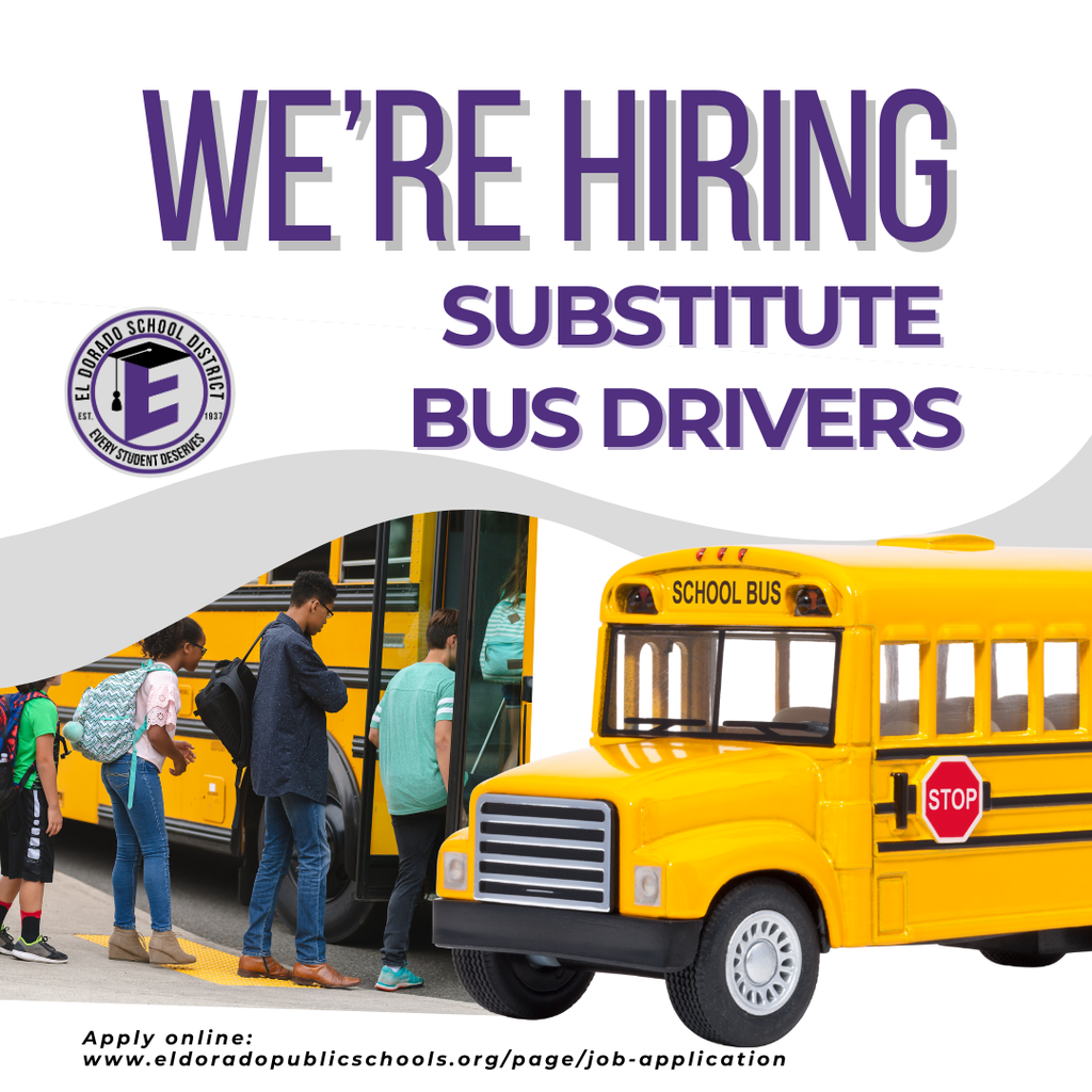 we are hiring substitute bus drivers