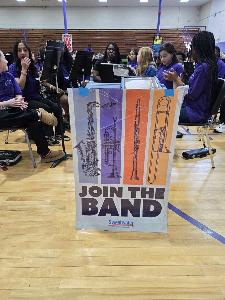 band and orchestra recruiting concert for 4th graders
