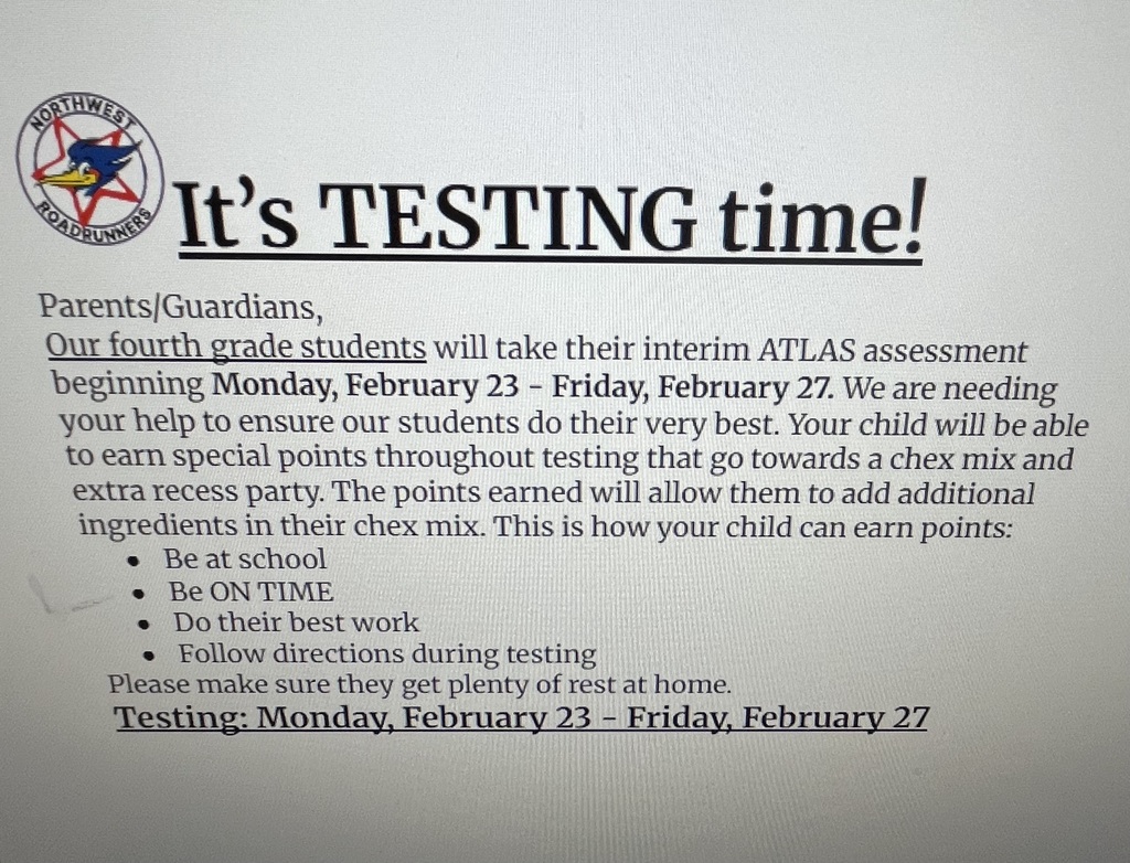 Atlas Testing Information 