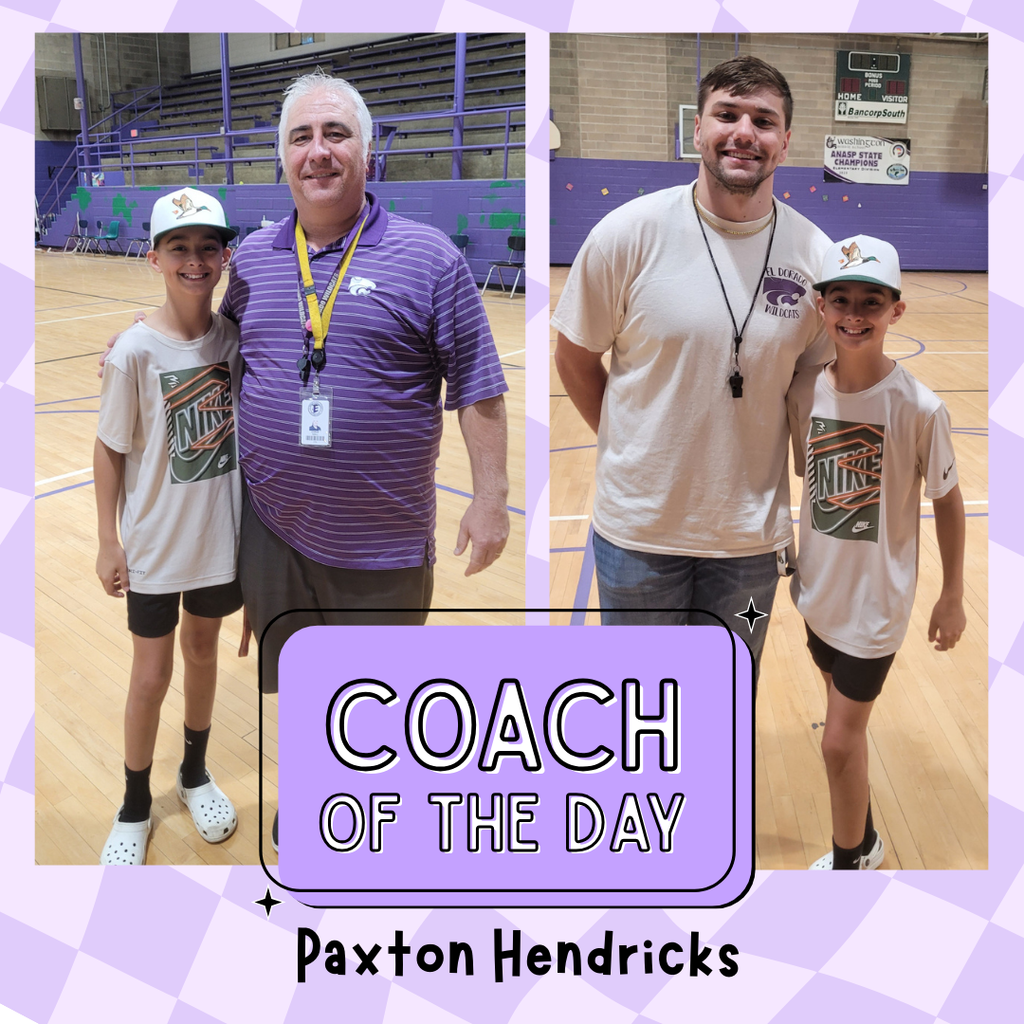 Coach of the Day Paxton Hendricks