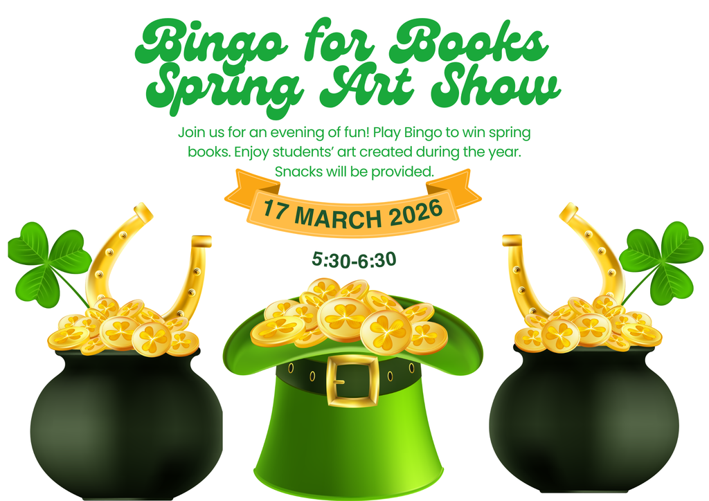 Bingo For books and art show