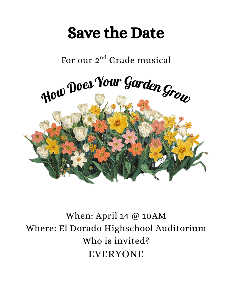 Musical Invitation-How does your garden grow?