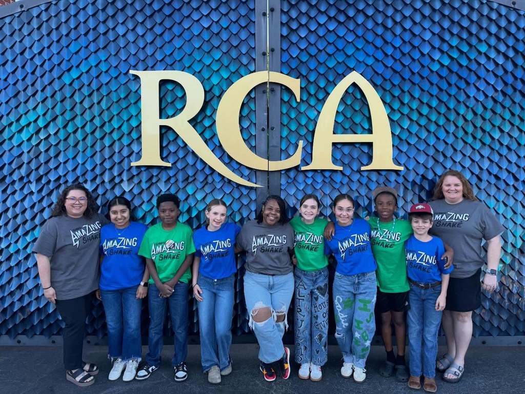 students from competition shake class pictured with teacher and principals at ron clark academy in atlanta ga!