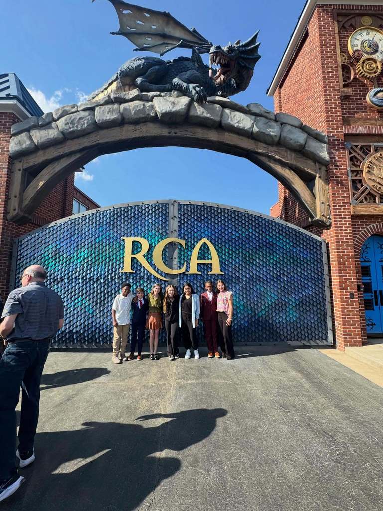 students from competition shake class pictured with teacher and principals at ron clark academy in atlanta ga!