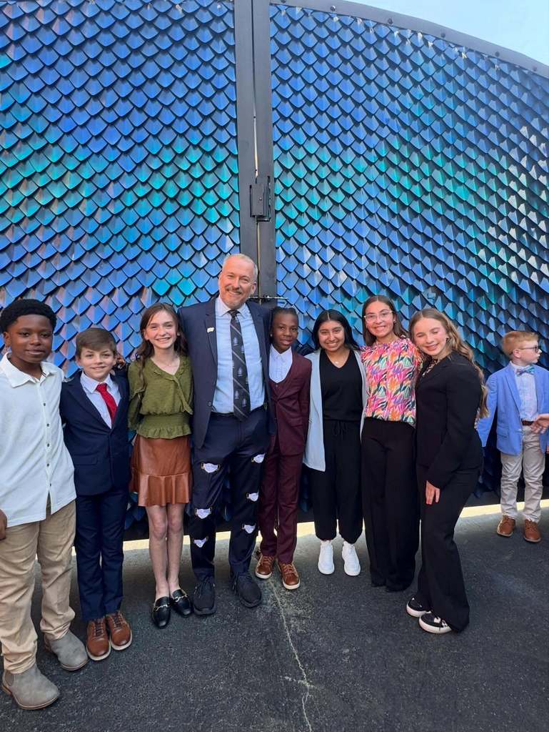 students from competition shake class pictured with teacher and principals at ron clark academy in atlanta ga!
