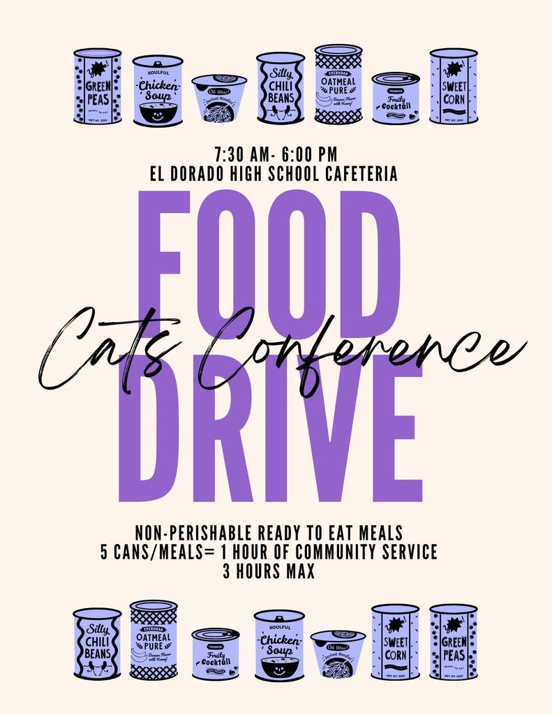 EHS Food Drive- April 2, 2026
