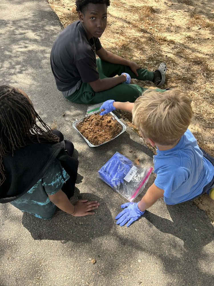 students and irrigation projects