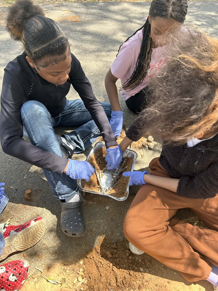 students and irrigation projects