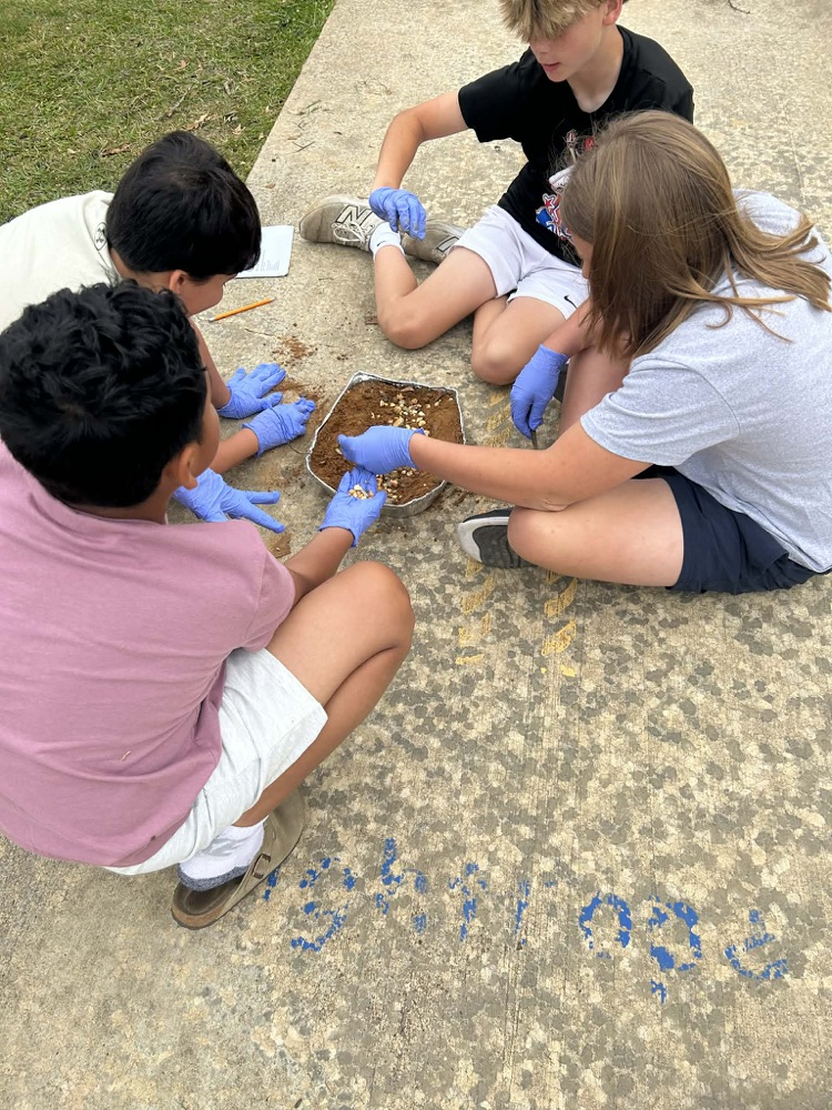 students and irrigation projects